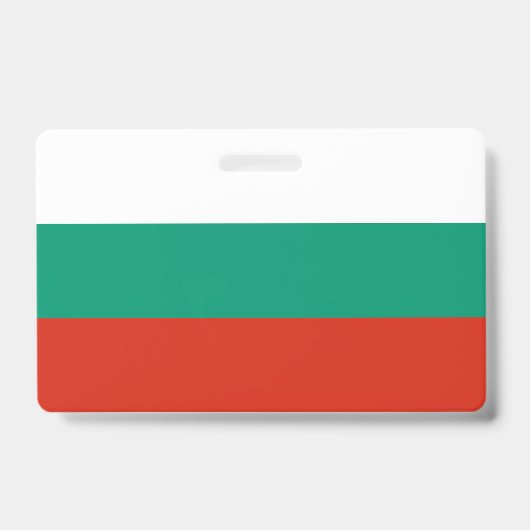 Badge Drapeau de Bulgarie (Avant)