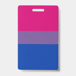 Badge Drapeau de fierté bisexuel