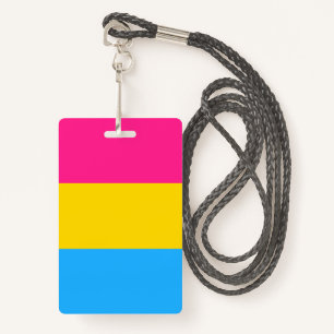 Badge Drapeau de fierté Pansexual LGBTQ