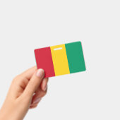 Badge Drapeau de Guinée (Manuel / portable)