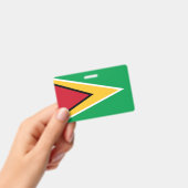 Badge Drapeau de Guyana (Manuel / portable)