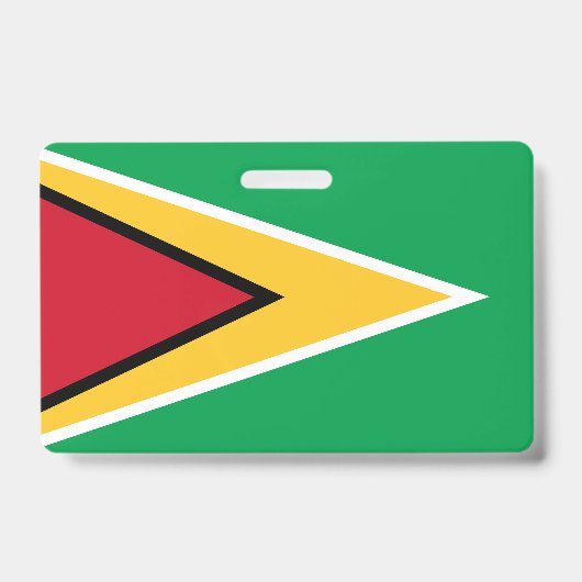 Badge Drapeau de Guyana (Avant)
