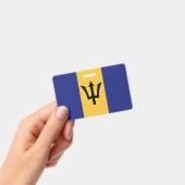 Badge Drapeau de la Barbade (Manuel / portable)