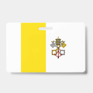 Badge Drapeau de la Cité du Vatican