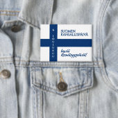 Badge Drapeau de la fête nationale finlandaise (Insitu)