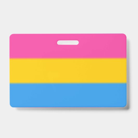 Badge Drapeau de la fierté pansexuelle de Falln (Avant)