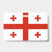 Badge Drapeau de la Géorgie (Arrière)