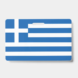 Badge Drapeau de la Grèce