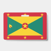 Badge Drapeau de la Grenade (Arrière)