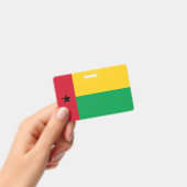 Badge drapeau de la Guinée-Bissau (Manuel / portable)