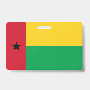Badge drapeau de la Guinée-Bissau