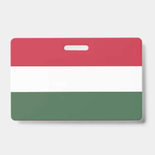 Badge Drapeau de la Hongrie