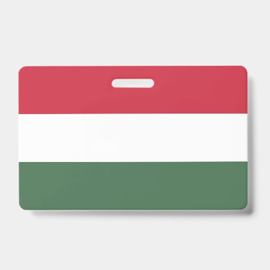 Badge Drapeau de la Hongrie (Avant)