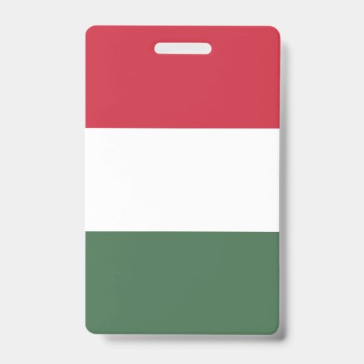 Badge Drapeau de la Hongrie (Avant)