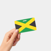 Badge drapeau de la Jamaïque (Manuel / portable)