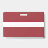 Badge Drapeau de la Lettonie (Arrière)