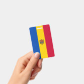 Badge Drapeau de la Moldavie (Manuel / portable)