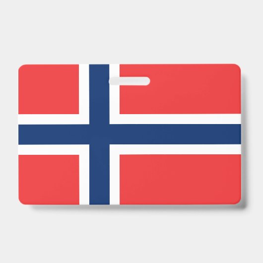 Badge Drapeau de la Norvège (Avant)