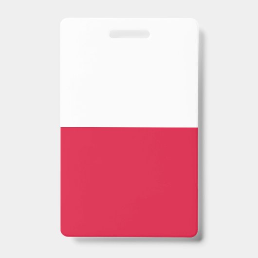 Badge Drapeau de la Pologne (Avant)