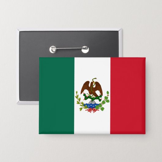 Badge Drapeau de la République mexicaine : 1824-1835, Pè (Recto/Verso)
