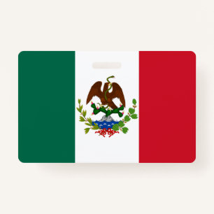 Badge Drapeau de la République mexicaine : 1824-1835, Pè