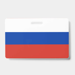 Badge Drapeau de la Russie