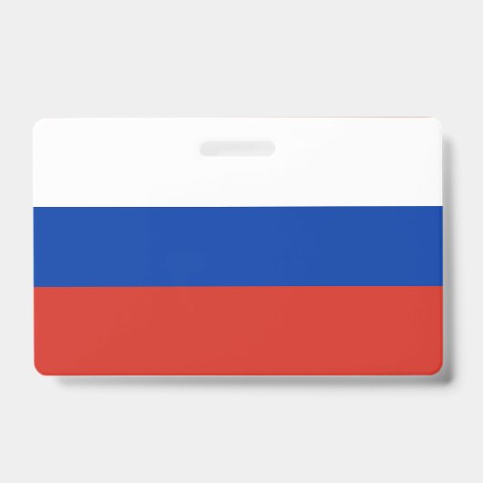 Badge Drapeau de la Russie (Avant)