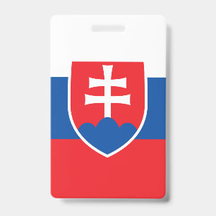 Badge Drapeau de la Slovaquie