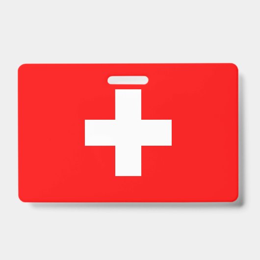Badge Drapeau de la Suisse (Avant)