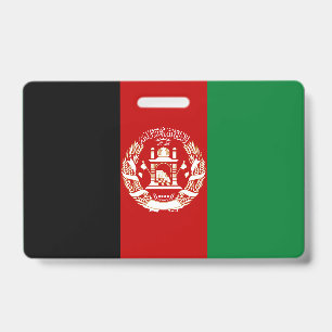Badge Drapeau de l'Afghanistan