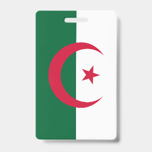 Badge Drapeau de l'Algérie