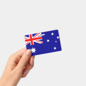 Badge Drapeau de l'Australie (Manuel / portable)
