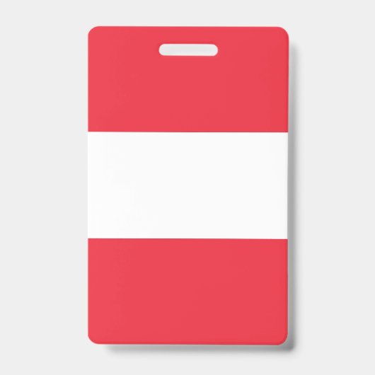 Badge Drapeau de l'Autriche (Avant)