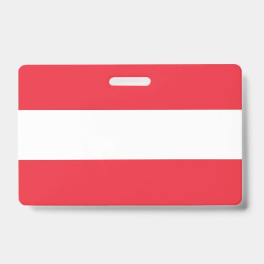 Badge Drapeau de l'Autriche (Avant)