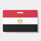 Badge Drapeau de l'Égypte (Arrière)