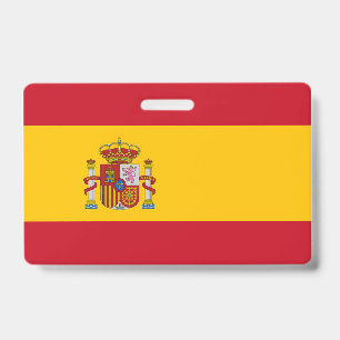 Badge Drapeau de l'Espagne