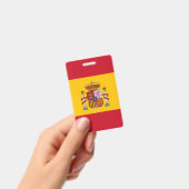 Badge Drapeau de l'Espagne (Manuel / portable)