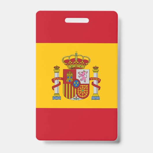 Badge Drapeau de l'Espagne (Avant)