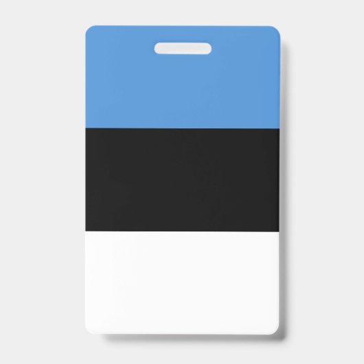 Badge Drapeau de l'Estonie (Avant)