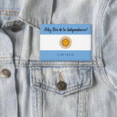 Badge Drapeau de l'indépendance de l'Argentine (Insitu)