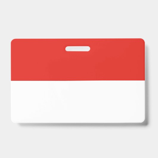 Badge Drapeau de l'Indonésie (Avant)
