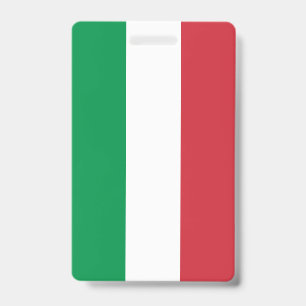 Badge Drapeau de l'Italie
