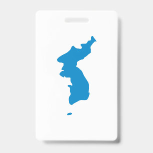 Badge Drapeau de l'unification coréenne