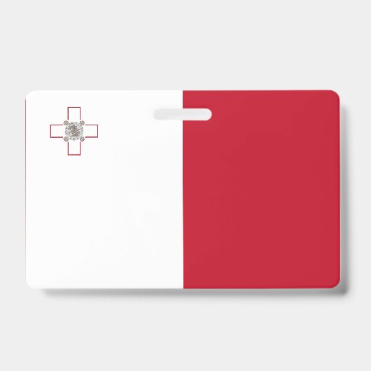 Badge Drapeau de Malte (Avant)