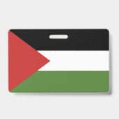 Badge Drapeau de Palestine (Arrière)