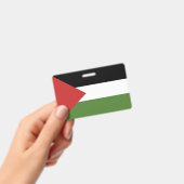 Badge Drapeau de Palestine (Manuel / portable)