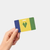 Badge Drapeau de Saint-Vincent-et-les-Grenadines (Manuel / portable)