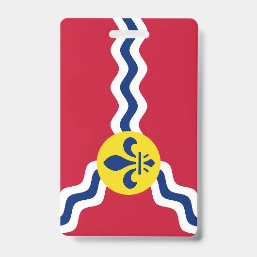 Badge Drapeau de St. Louis, Missouri (Avant)