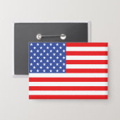 Badge Drapeau des États-Unis (Recto/Verso)