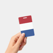 Badge Drapeau des Pays-Bas (Manuel / portable)
